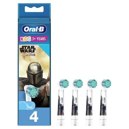 Image Oral-B Kids Electric Toothbrush Replacement Heads - Mandalorian Edition