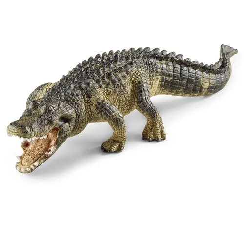 Image Schleich WILD LIFE Alligator Figure - Realistic Animal Figurine