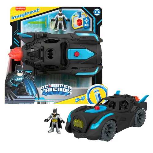 Image Fisher-Price Imaginext DC Super Friends Lights & Sounds Batmobile