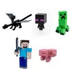 Minecraft Micro Collection Figures (Characters Vary) - Collectible Video Game Figurines