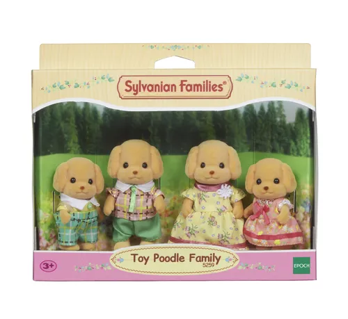 Image Sylvanian Families Toy Poodle Family - Collectible Miniature Figures
