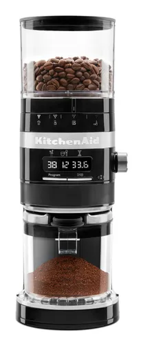 Image KitchenAid 5KCG8433EOB 240W Black Burr Coffee Grinder