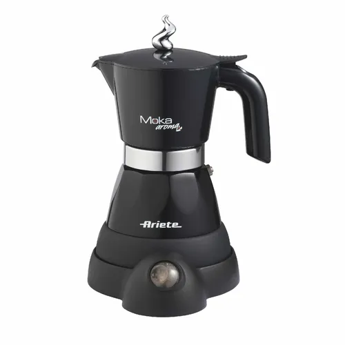 Image Ariete 1358/11 Electric Moka Pot Coffee Maker