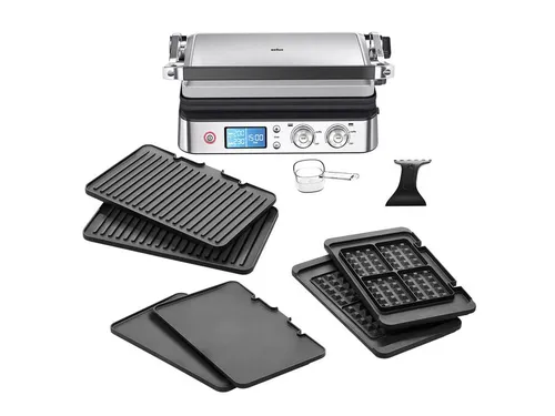 Image Braun MultiGrill 9 CG 9047 Multifunctional Grill with 6 Interchangeable Plates