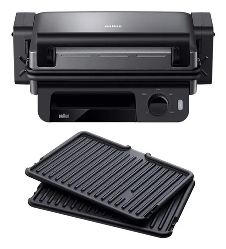 Image Braun MultiGrill 5 (Model: MBG500) Multifunctional Grill with 3 Sets of Exchangeable Plates