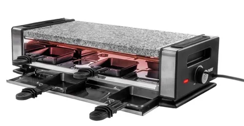Image Unold 48760 Raclette Grill | 8 Persons | 1200W | Black/Stainless Steel