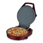 Sogo PIZ-SS-10125 Pizza Maker - Electric Countertop Oven with 360° Rotating Plate