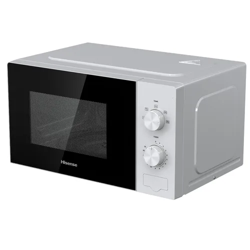 Image Hisense H20MOWP1UK Countertop Microwave Oven - 20L Capacity, 800W Power