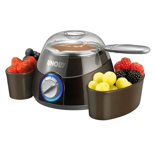 Unold 48667 Cotton Candy Maker, Chocolate Fountain, and Fun Food Machine
