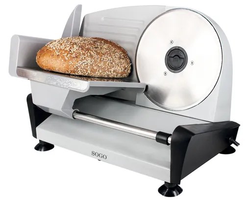 Image Sogo CFI-SS-921 Home Food Slicer (150W, 190mm Blade)
