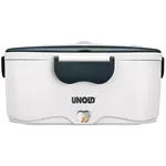 Unold 58850 Electric Heated Lunch Box, 1.5L Capacity, 35W Power, Grey/White