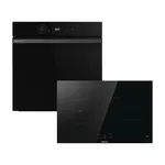 Hisense HIPK2PBN80IND Built-In Single Oven & Induction Hob Pack - Black