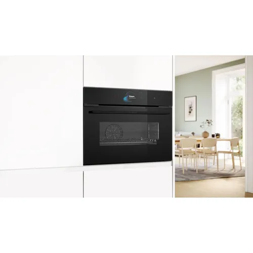 Image Bosch Serie 8 CSG958DB1 Steam Oven with 4D Hot Air and Full Steam Function