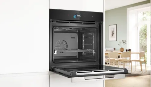 Image Bosch Serie 8 HSG738DB1 60cm Built-In Steam Oven with FullSteam Function