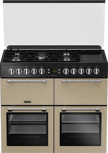 Image Leisure CC100F521C 100cm Dual Fuel Range Cooker with Glass Top Lid