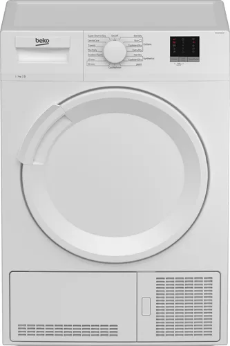 Image Beko DTLCE70051W 7kg Condenser Tumble Dryer with Sensor Programmes