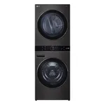 LG WashTower AI Direct Drive™ WT1716BBTNE 17kg Washer Dryer - Platinum Black - E / A+++ Rated