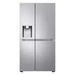 LG GSLE81BSBC American Style Smart Fridge Freezer, 635L, C Rated Energy, Brushed Steel