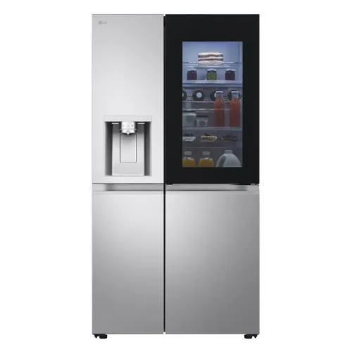 Image LG GSXE90BSDD InstaView Side-by-Side Refrigerator Freezer