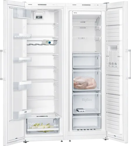 Image Siemens KA95NVW3P Twin Refrigerator Freezer Set