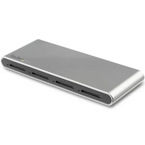 Image StarTech.com 4-Slot USB-C SD Card Reader, USB 3.1 Gen 2 (10Gbps), SD 4.0 UHS-II