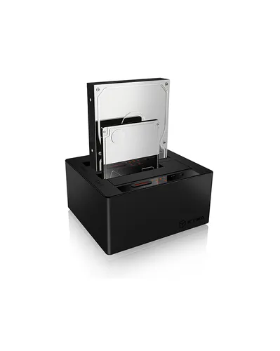 Image ICY BOX IB-121CL-C31 USB 3.2 Gen 2 (10Gbps) Type-C SATA Hard Drive Docking Station