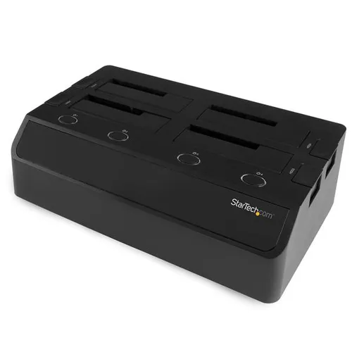 Image StarTech.com 4-Bay 2.5"/3.5" SATA HDD/SSD Docking Station with eSATA and USB 3.0