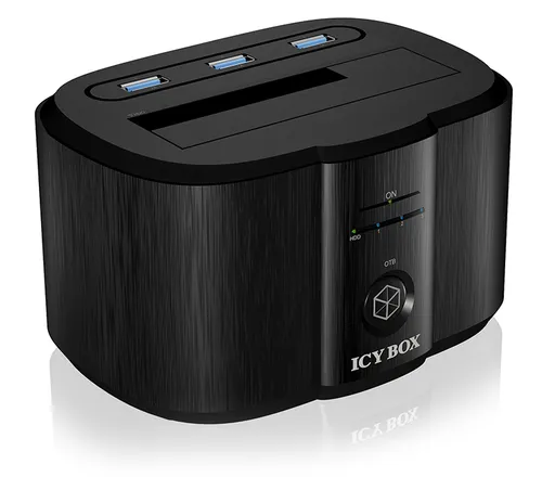 Image ICY BOX IB-125CH Single Bay SATA HDD/SSD Docking Station with USB 3.0 Interface