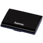 Hama 'Fancy' Memory Card Case, Black, Synthetic, 8-Card Capacity
