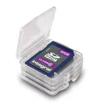 Integral SD Memory Card Cases - 4 Pack (SD/SDHC/SDXC Compatible)
