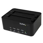 StarTech.com Dual Bay HDD/SSD Duplicator & Eraser with USB 3.0 - SATA I/II/III