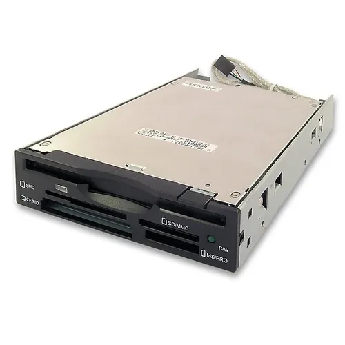 Axagon 3.5" Floppy Disk Drive (FDD) & Card Reader - Black