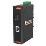SilverNet SIL 73101P Gigabit Ethernet to Fiber Optic Media Converter
