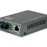 LevelOne 10/100Base-TX to 100Base-FX RJ45 to SC Media Converter