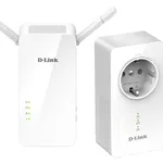 D-Link DHP-W611AV AV1000 Powerline Wi-Fi Adapter Kit with Integrated Wi-Fi