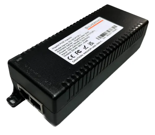 Image SilverNet 48G PoE+ Injector - 802.3at/af, Gigabit Ethernet, 60W