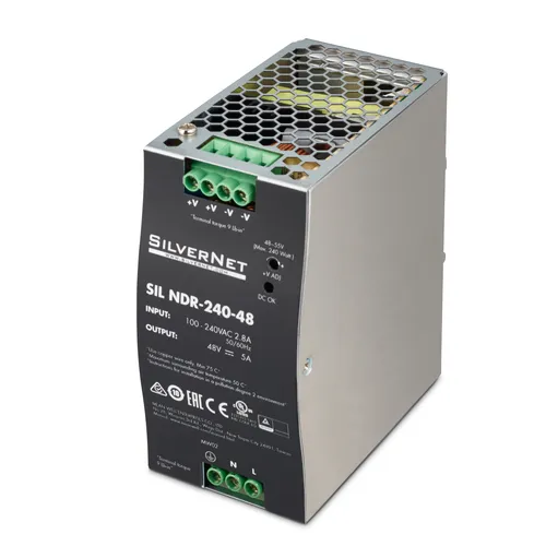 Image SilverNet NDR-240-48 Power Supply Unit