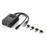 LevelOne Fast Ethernet PoE Splitter (IEEE 802.3af/at Compliant)
