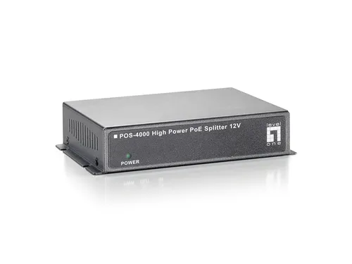 Image LevelOne FEP-1000 Fast Ethernet High Power PoE Splitter
