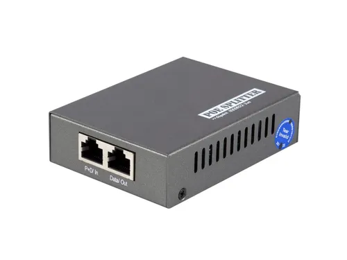 Image LevelOne Gigabit PoE Splitter (10/100/1000 Mbps, IEEE 802.3af/at Compliant)