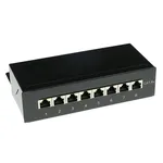ACT Cat6A Shielded 8-Port Surface Mount Network Box