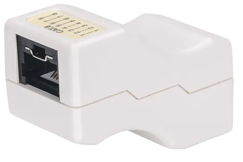 Image Intellinet Network Inline Coupler - RJ45 Cat6/Cat6a Keystone Coupler