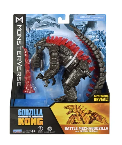 Compare Alpha Group Super Wings Transform 'n Talk Jett Figure with Mechagodzilla Battle Figure from The New Empire