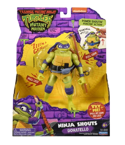 Compare Teenage Mutant Ninja Turtles Donatello Action Figure (Ninja Shouts) with ZURU 77624GQ1 Collectible Figure
