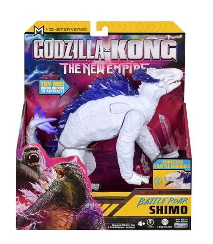 Compare The New Empire 7" Battle Roar Shimo Action Figure with The New Empire Frost Vark Figure