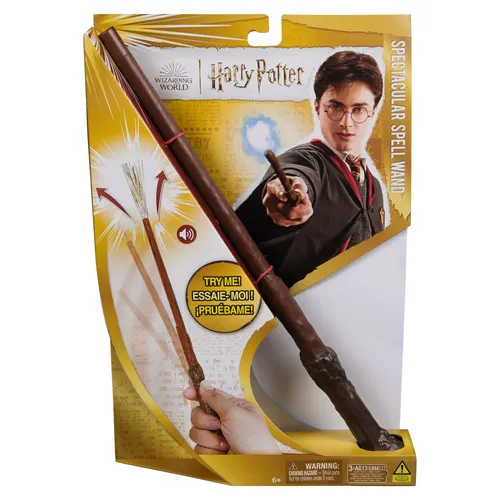 Compare Wizarding World Harry Potter 12-inch Wand - Kids Role Play Toy with Harry Potter Wizarding World Spectacular Spell Wand