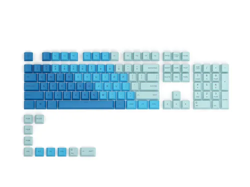 Compare Glorious Gaming GPBT Keycap Set with HyperX Rubber Gaming Keycaps Kit - Blue (US Layout)