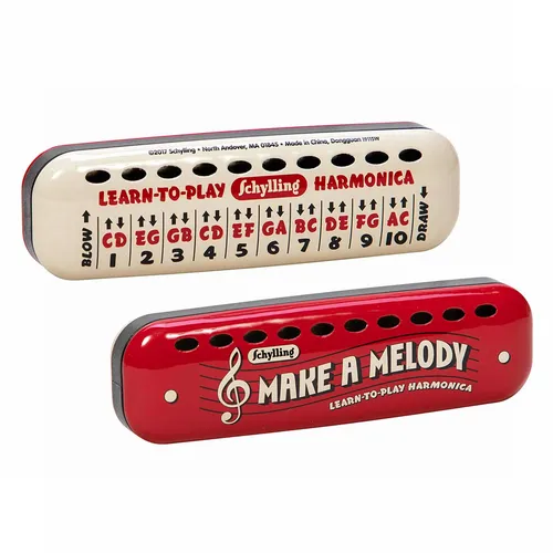 Compare Chicco 00012167000000 Kids' Musical Toy with Schylling Kids' Learn-to-Play Harmonica