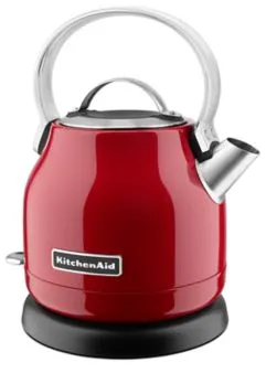 Compare KitchenAid KEK1222ER Electric Kettle with Chefman 1.8L Glass Electric Kettle