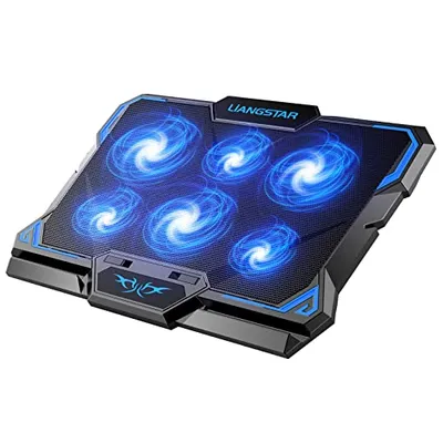 LIANGSTAR 6-Fan 15.6-17 Inch Laptop Cooling Pad